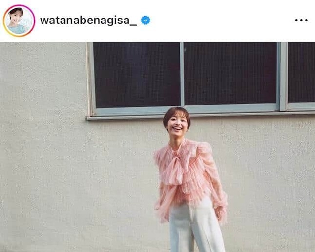 渡邊渚さんのインスタグラム（＠watanabenagisa_）より