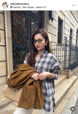 明松美玖さんのインスタグラム（＠mikuakematsu）より