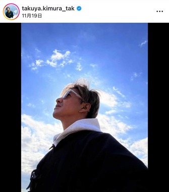 木村拓哉さんのインスタグラム（＠takuya.kimura_tak）より