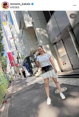 華原朋美さんのインスタグラム（＠tomomi_kakala）より