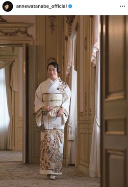 杏さんのインスタグラム（＠annewatanabe_official）より