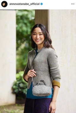 杏さんのインスタグラム（＠annewatanabe_official）より