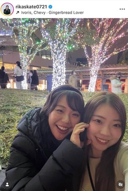 紀平梨花選手のインスタグラム（＠rikaskate0721）より