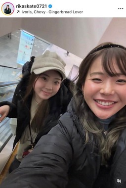 紀平梨花選手のインスタグラム（＠rikaskate0721）より