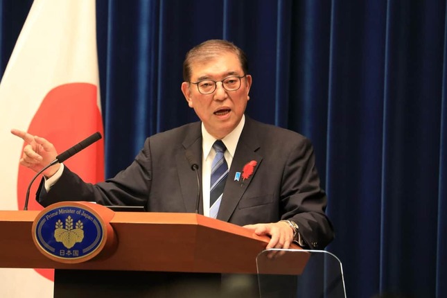 石破茂・前首相（編集部撮影）