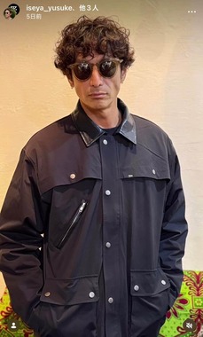 伊勢谷友介さんのインスタグラム（＠iseya_yusuke）より
