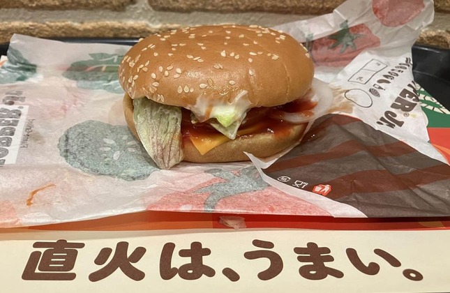 バーガーキングの「ワッパーチーズJr.」