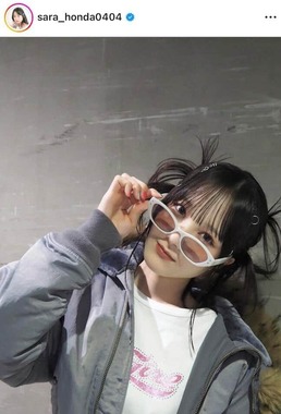 本田紗来さんのインスタグラム（＠sara_honda0404）より