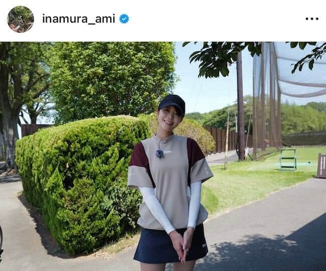 稲村亜美さんのインスタグラム（＠inamura_ami）より