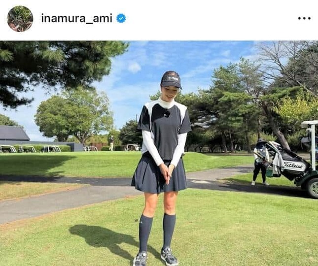 稲村亜美さんのインスタグラム（＠inamura_ami）より
