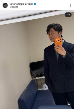 香取慎吾さんのインスタグラム（＠katorishingo_official）より