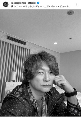 香取慎吾さんのインスタグラム（＠katorishingo_official）より