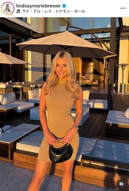 リンジー・ブルワーさんのインスタグラム（＠lindsaymariebrewer）より