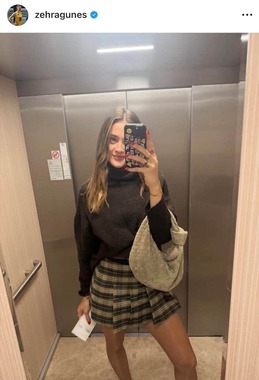 ゼフラ・ギュネシュ選手のインスタグラム（＠zehragunes）より