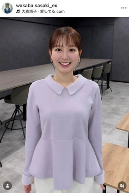 佐々木若葉さんのインスタグラム（＠wakaba.sasaki_ex）より