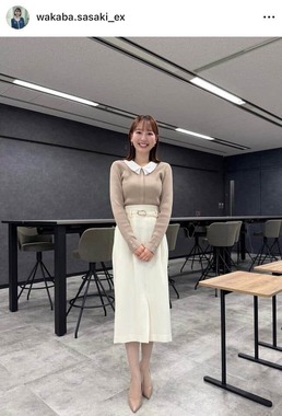 佐々木若葉さんのインスタグラム（＠wakaba.sasaki_ex）より