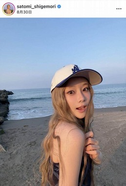 重盛さと美さんのインスタグラム（＠satomi_shigemori）より