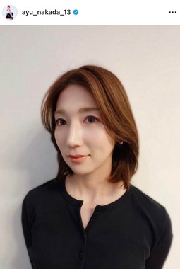 仲田歩夢さんのインスタグラム（＠ayu_nakada_13）より