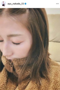仲田歩夢さんのインスタグラム（＠ayu_nakada_13）より
