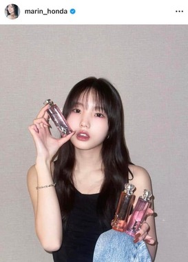 本田真凜さんのインスタグラム（＠marin_honda）より