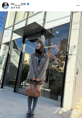 吉田鈴選手のインスタグラム（＠rin____tnk）より