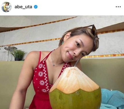 阿部詩さんのインスタグラム（＠abe_uta）より