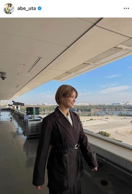 阿部詩さんのインスタグラム（＠abe_uta）より