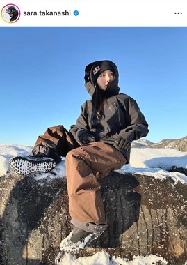 高梨沙羅さんのインスタグラム（＠sara.takanashi）より