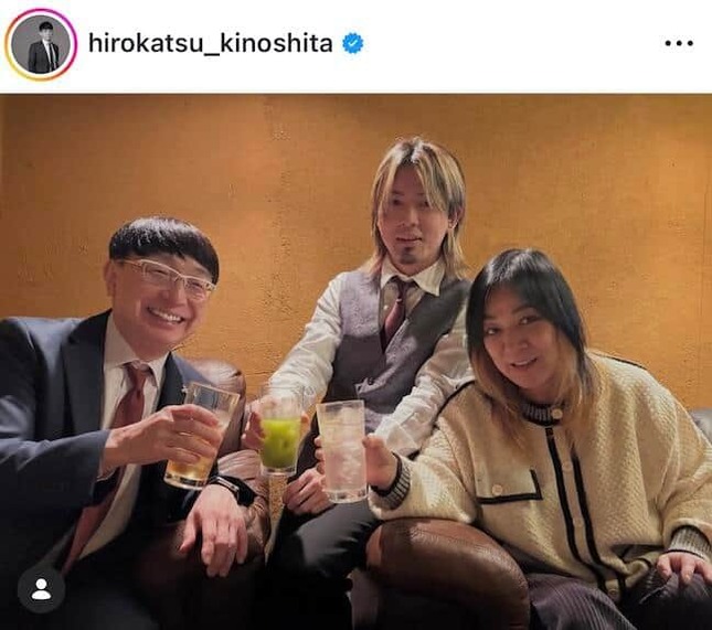 木下博勝さんのインスタグラム（＠hirokatsu_kinoshita）より
