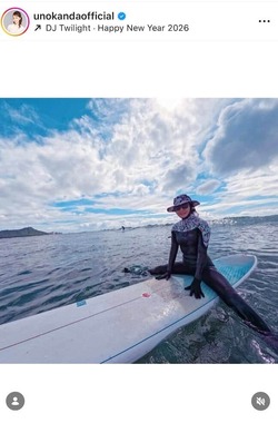 神田うのさんのインスタグラム（＠unokandaofficial）より