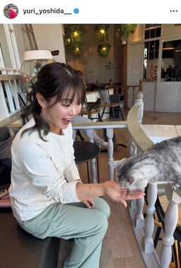 吉田優利さんのインスタグラム（＠yuri_yoshida__）より