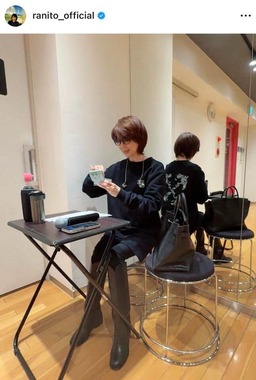 伊藤蘭さんのインスタグラム（＠ranito_official）より