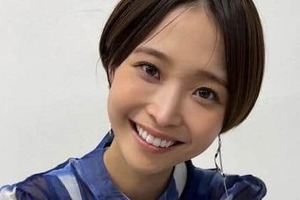 渡邊渚、純白ドレスで...初写真集の「最優秀作品賞」報告　オファーの時は「私でいいんですか？売れないですよ？」