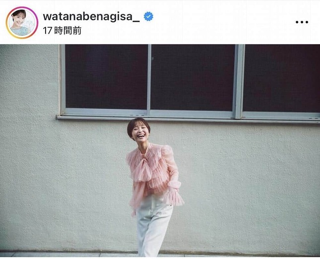 渡邊渚さんのインスタグラム（＠watanabenagisa_）より

