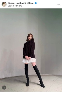 高橋ひかるさんのインスタグラム（＠hikaru_takahashi_official）より