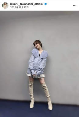 高橋ひかるさんのインスタグラム（＠hikaru_takahashi_official）より