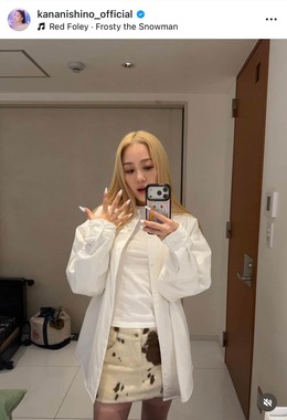 西野カナさんのインスタグラム（＠kananishino_official）より