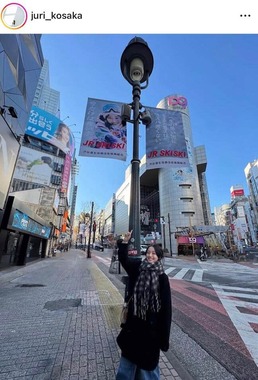 上坂樹里さんのインスタグラム（＠juri_kosaka）より