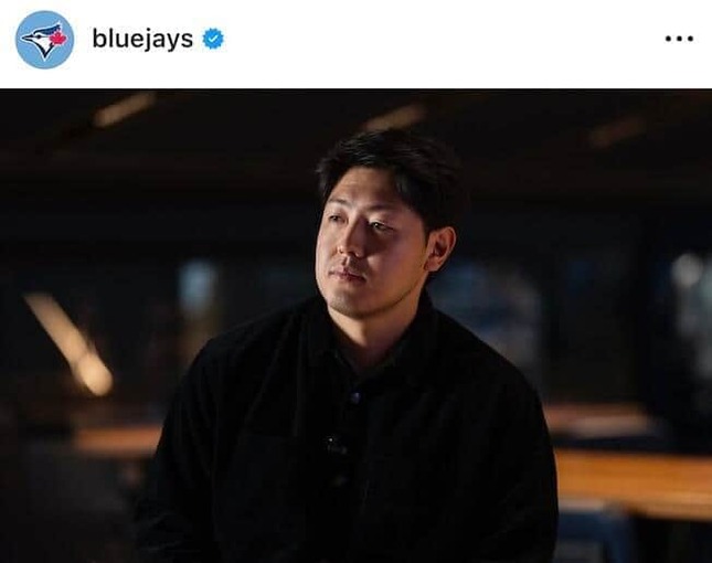 ブルージェイズの公式インスタグラム（＠bluejays）より