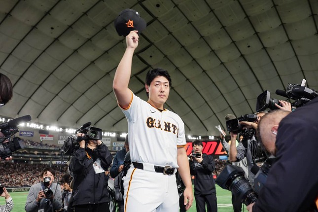 岡本和真選手（写真：スポーツ報知/アフロ）