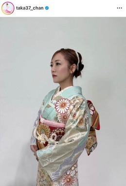 高橋みなみさんのインスタグラム（＠taka37_chan）より