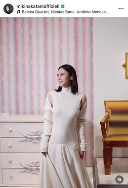 中谷美紀さんのインスタグラム（＠mikinakatanioffiziell）より