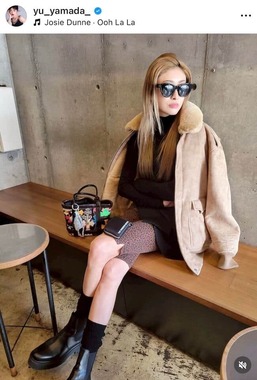 山田優さんのインスタグラム（＠yu_yamada_）より