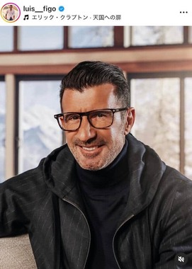 ルイス・フィーゴさんのインスタグラム（＠luis__figo）より