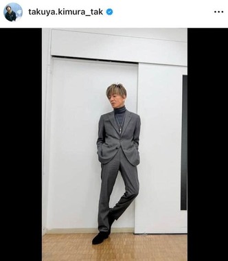 木村拓哉さんのインスタグラム（＠takuya.kimura_tak）より