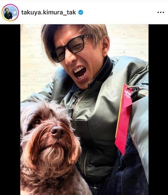 木村拓哉さんのインスタグラム（＠takuya.kimura_tak）より