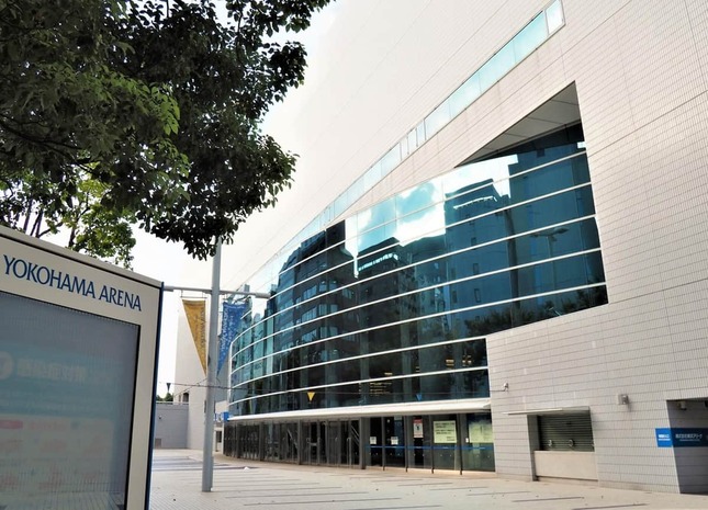 「二十歳の市民を祝うつどい」が行われた横浜アリーナ