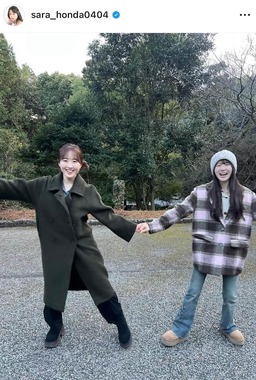 本田紗来さんのインスタグラム（＠sara_honda0404）より