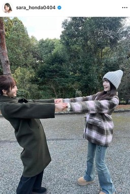 本田紗来さんのインスタグラム（＠sara_honda0404）より