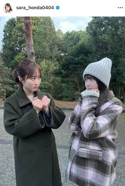 本田紗来さんのインスタグラム（＠sara_honda0404）より
